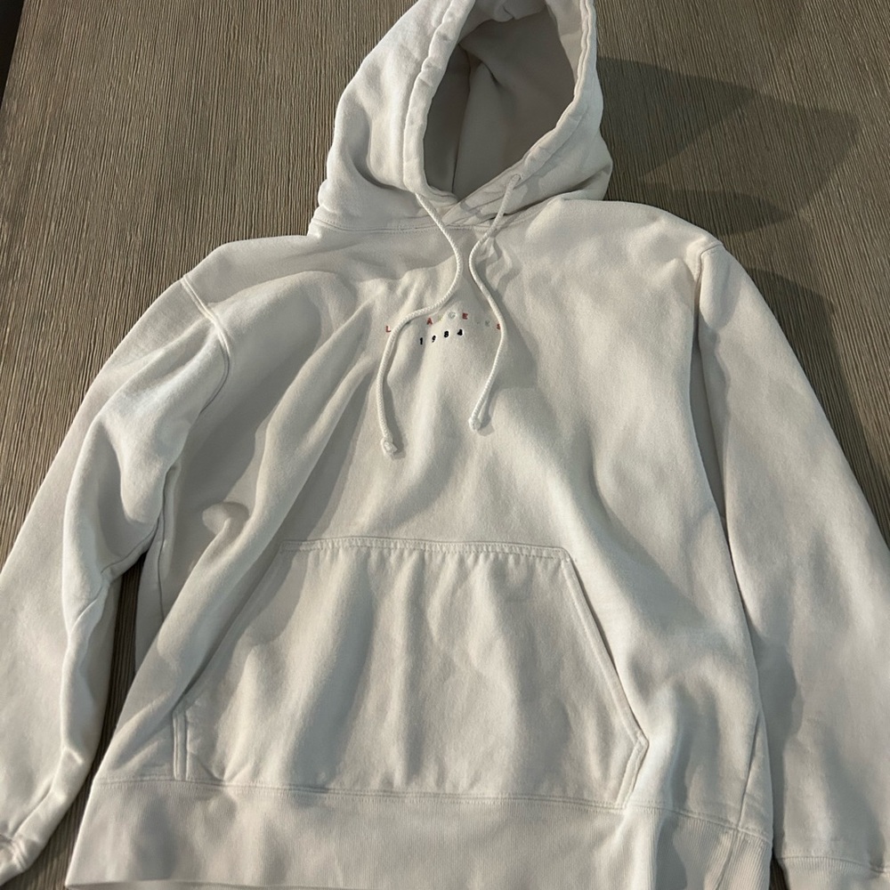 White Hoodie Sweater